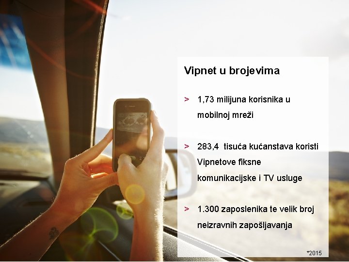 Vipnet u brojevima > 1, 73 milijuna korisnika u mobilnoj mreži > 283, 4