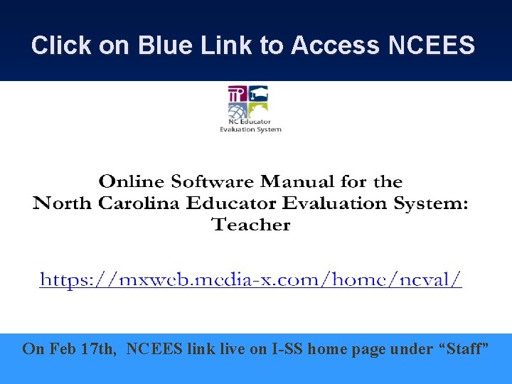 Click on Blue Link to Access NCEES On Feb 17 th, NCEES link live