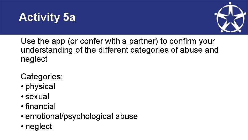 Activity 5 a Use the app (or confer with a partner) to confirm your
