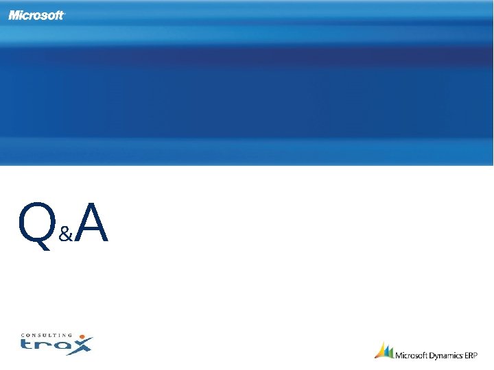 QA & 