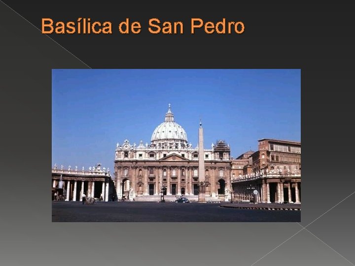 Basílica de San Pedro 