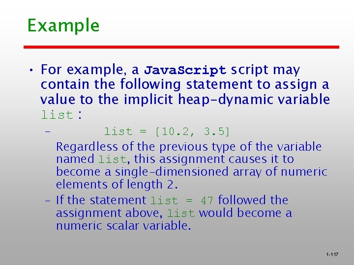 Example • For example, a Java. Script script may contain the following statement to Example • For example, a Java. Script script may contain the following statement to