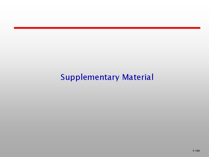 Supplementary Material 1 -141 