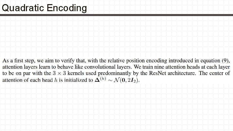 Quadratic Encoding 