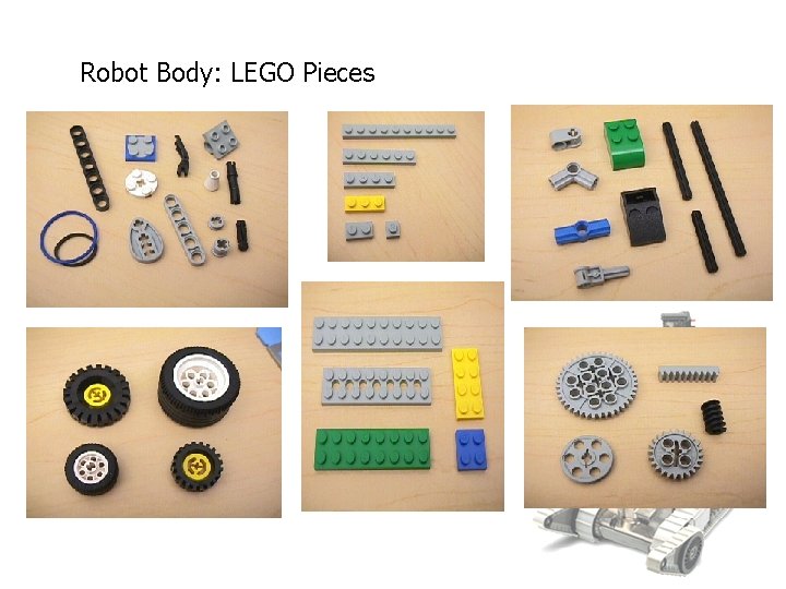 Robot Body: LEGO Pieces 