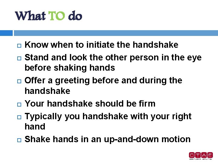 THE HANDSHAKE By Aaron West History of Handshake