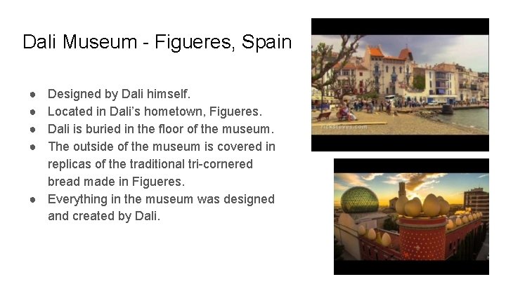 Dali Museum - Figueres, Spain ● ● Designed by Dali himself. Located in Dali’s