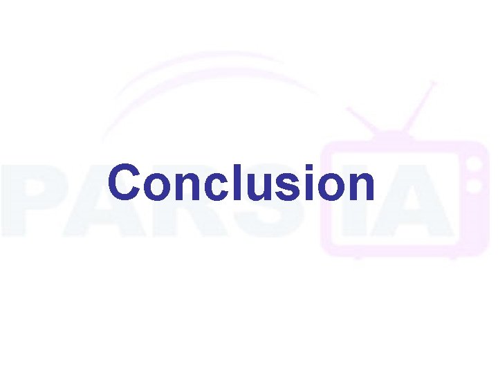 Conclusion 