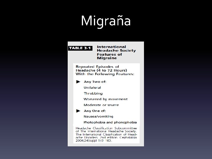 Migraña 