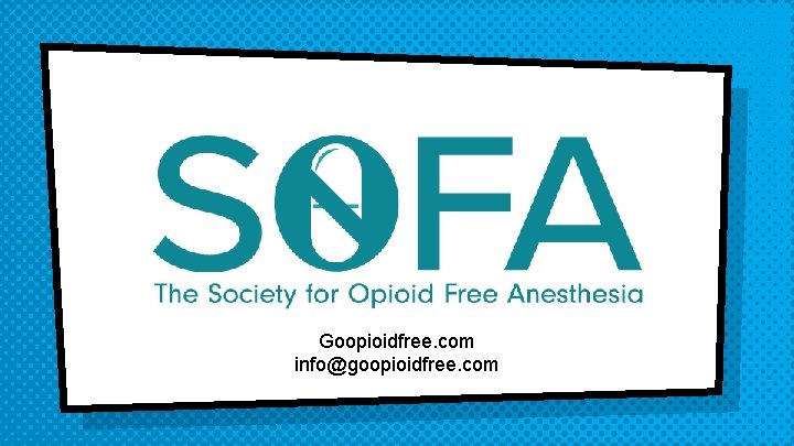 Goopioidfree. com info@goopioidfree. com 