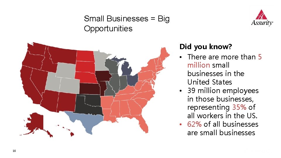 Small Businesses = Big Opportunities Did you know? • There are more than 5