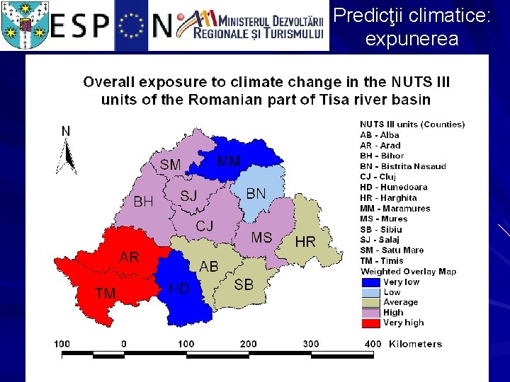 Predicţii climatice: expunerea 