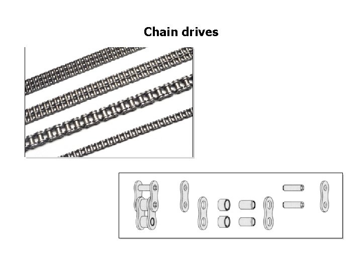Chain drives 