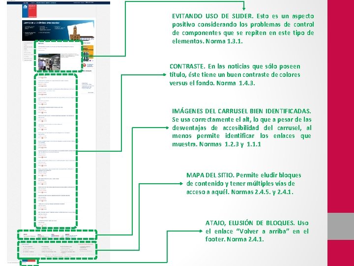 EVITANDO USO DE SLIDER. Esto es un aspecto positivo considerando los problemas de control