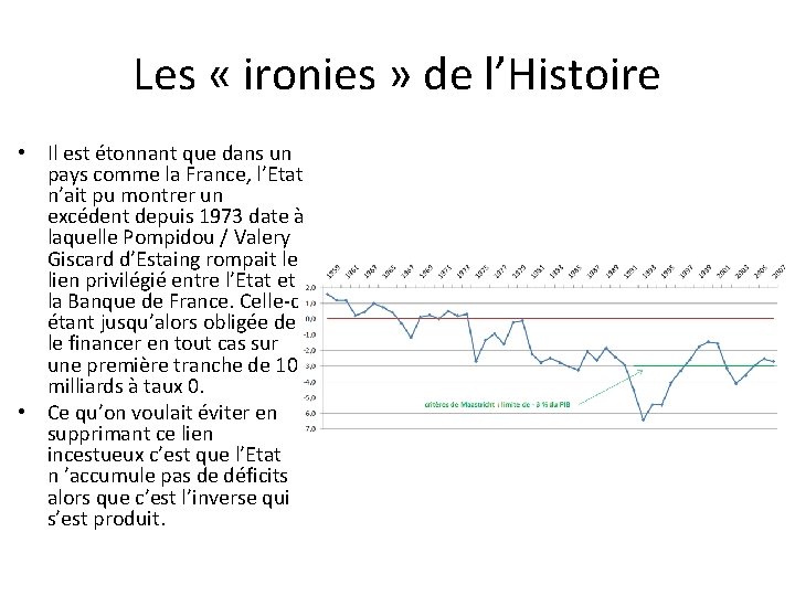 Les « ironies » de l’Histoire • Il est étonnant que dans un pays