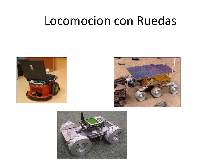 Locomocion con Ruedas 