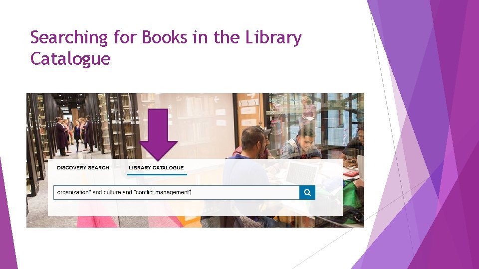 Searching for Books in the Library Catalogue 