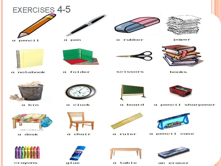 EXERCISES 4 -5 