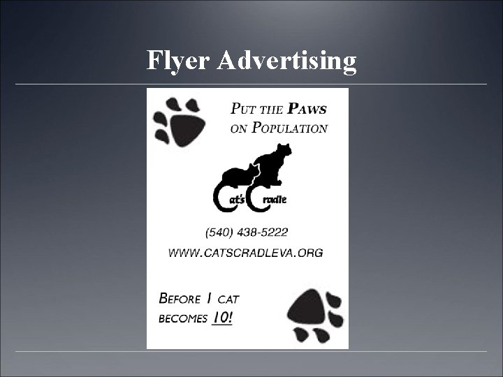Flyer Advertising 