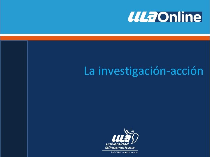 La investigación-acción 