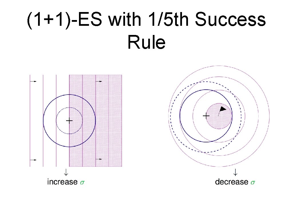 (1+1)-ES with 1/5 th Success Rule (1+1)-ES with 1/5 th Success Rule