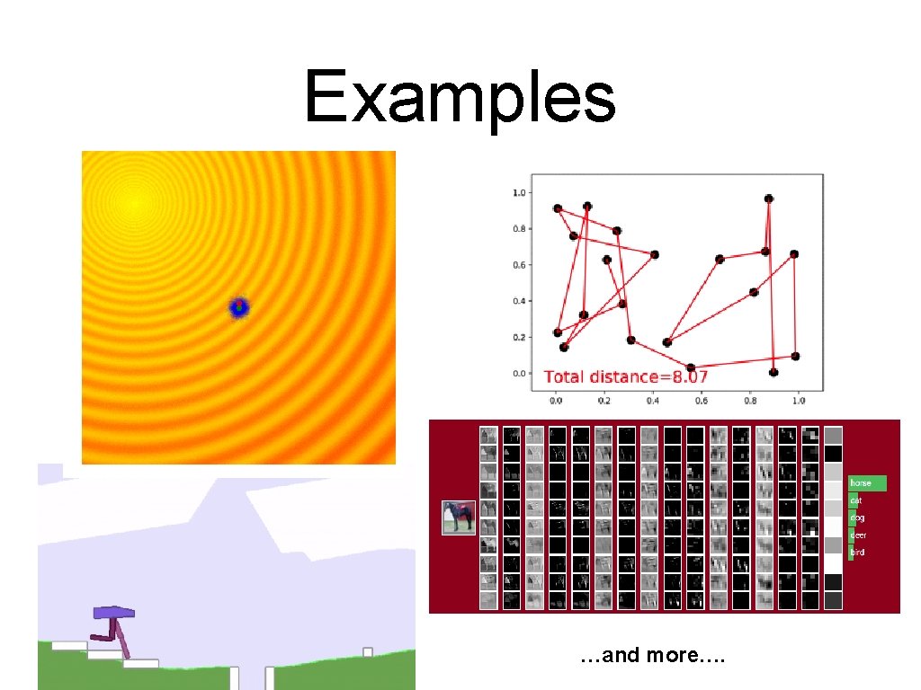 Examples …and more…. Examples …and more….