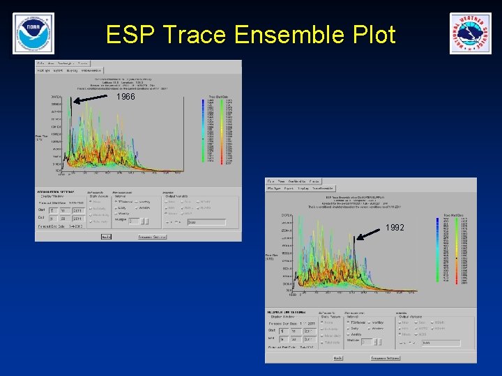 ESP Trace Ensemble Plot 1966 1992 