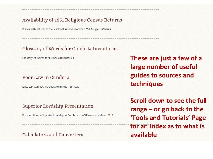 These are just a few of a large number of useful guides to sources