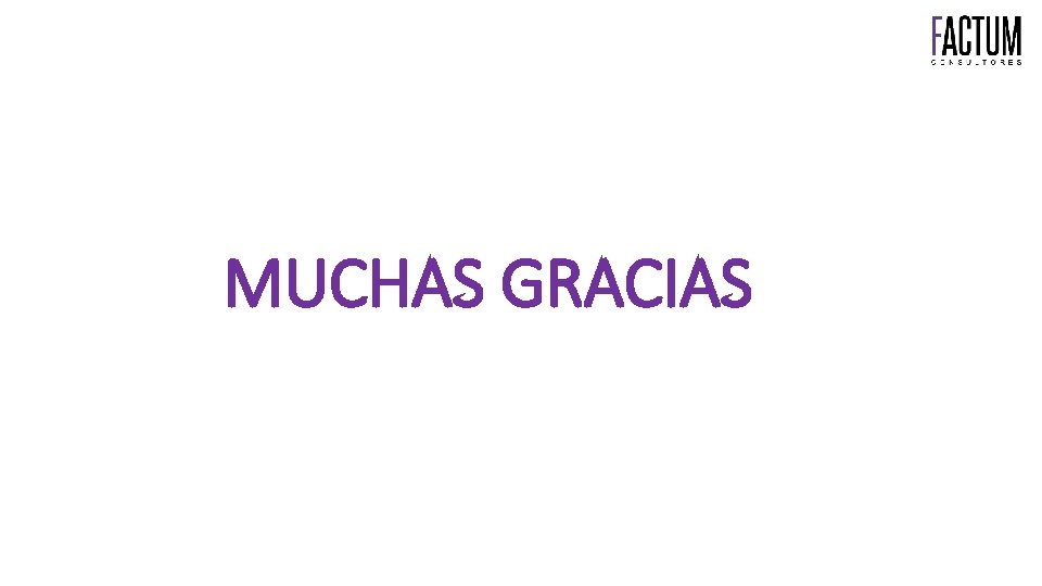 MUCHAS GRACIAS 