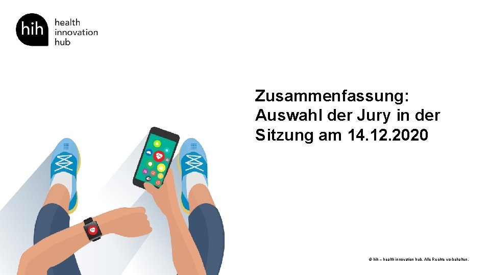 Zusammenfassung: Auswahl der Jury in der Sitzung am 14. 12. 2020 Seite 55 ©