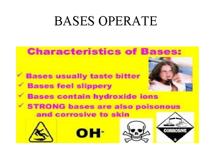 BASES OPERATE 