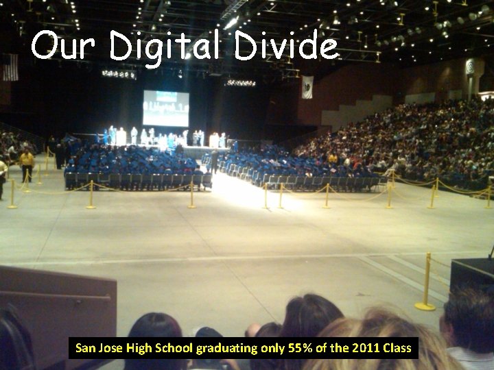 Our Digital Divide San Jose High School graduating only 55% of the 2011 Class