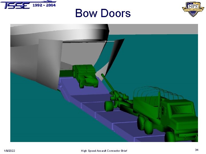 Bow Doors 1/9/2022 High Speed Assault Connector Brief 34 