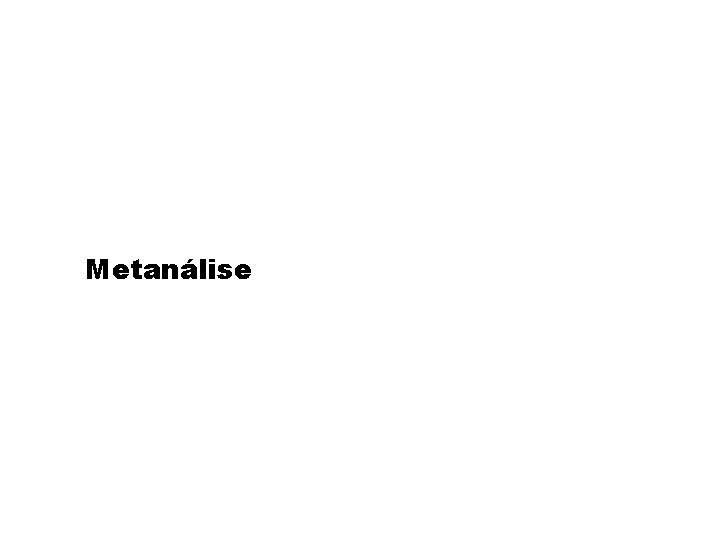 Metanálise 