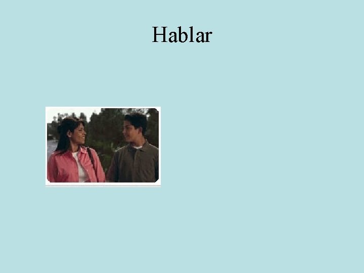 Hablar 