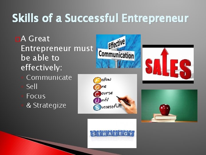 How to be a Successful Entrepreneur An RMS