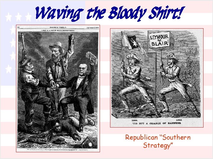 Waving the Bloody Shirt! Republican “Southern Strategy” 