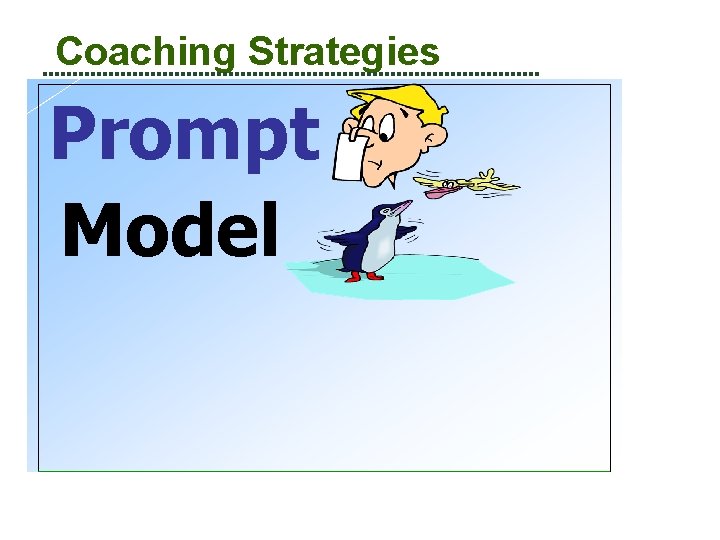 Coaching Strategies Prompt Model 