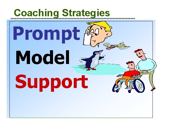 Coaching Strategies Prompt Model Support 