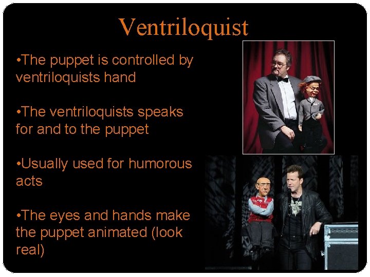 The History of Puppets first began in China