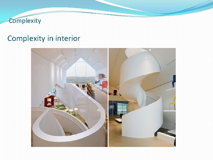 Complexity in interior 