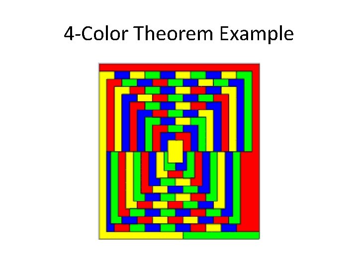 4 -Color Theorem Example 