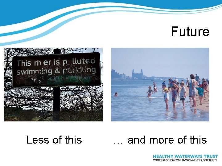 Future Less of this … and more of this 