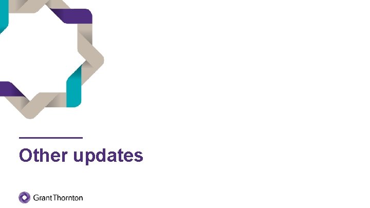Other updates 