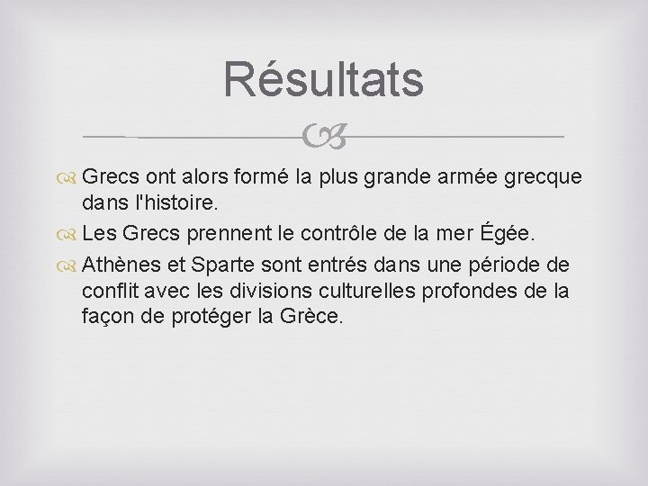 Résultats Grecs ont alors formé la plus grande armée grecque dans l'histoire. Les Grecs