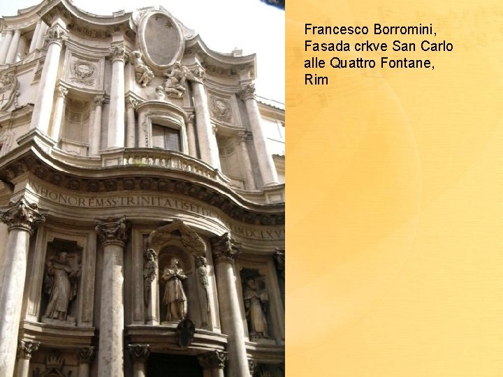 Francesco Borromini, Fasada crkve San Carlo alle Quattro Fontane, Rim 