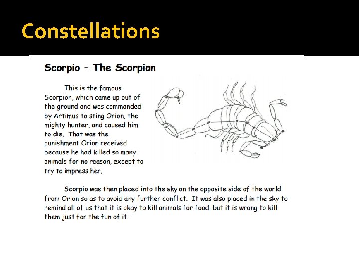 Constellations Constellations