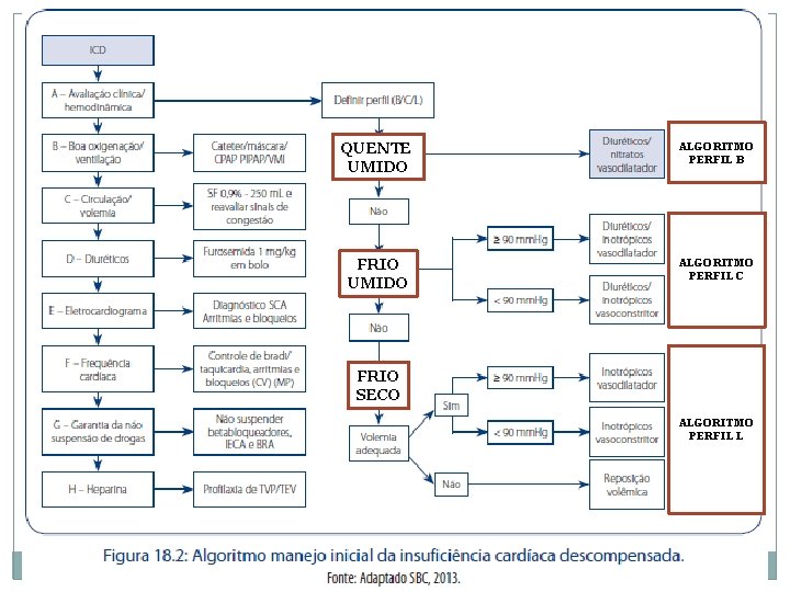 QUENTE UMIDO ALGORITMO PERFIL B FRIO UMIDO ALGORITMO PERFIL C FRIO SECO ALGORITMO PERFIL