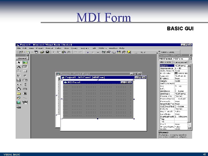 MDI Form BASIC GUI VISUAL BASIC 42 MDI Form BASIC GUI VISUAL BASIC 42