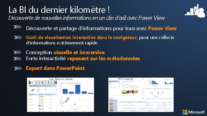 La BI du dernier kilomètre ! Découverte de nouvelles informations en un clin d'œil